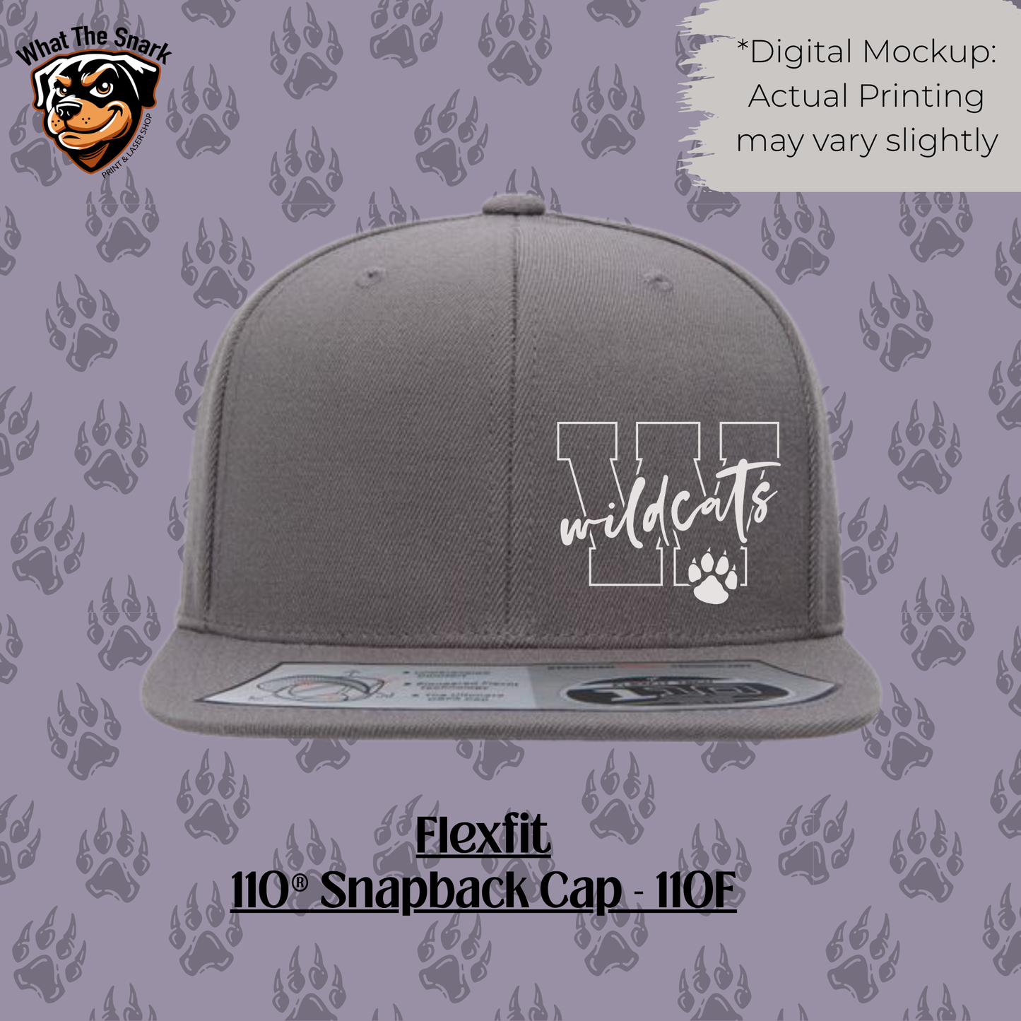 Wildcats Varsity W Flexfit Snapback