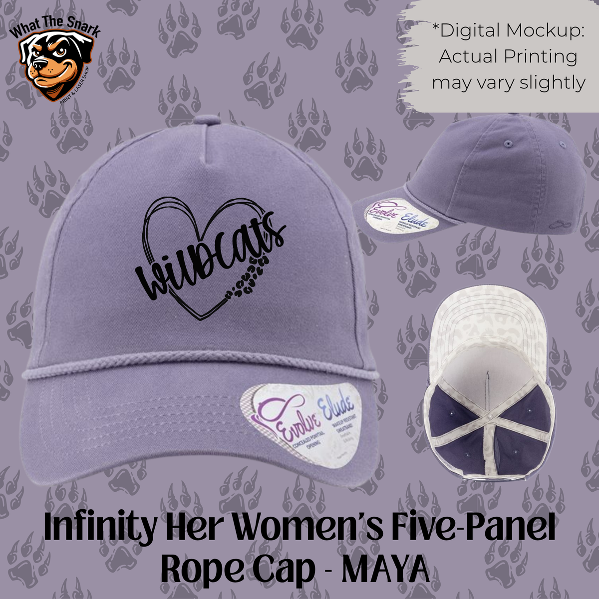 Women's Wildcat Heart Hat