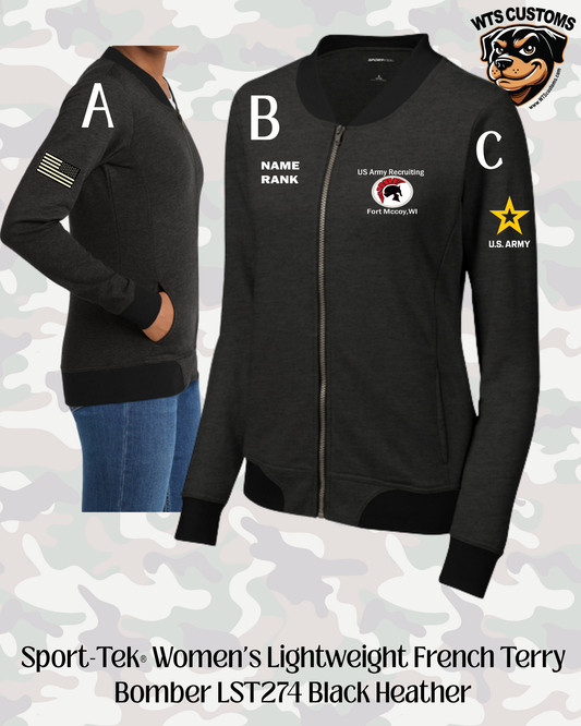 Fort Mccoy Womens Bomber Jacket