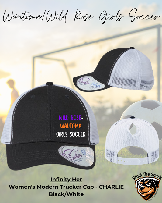 WWR Girls Soccer Womens Trucker Cap