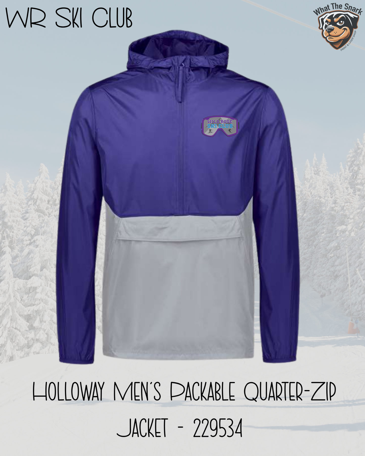 WR Ski Club 1/4 Zip Jacket
