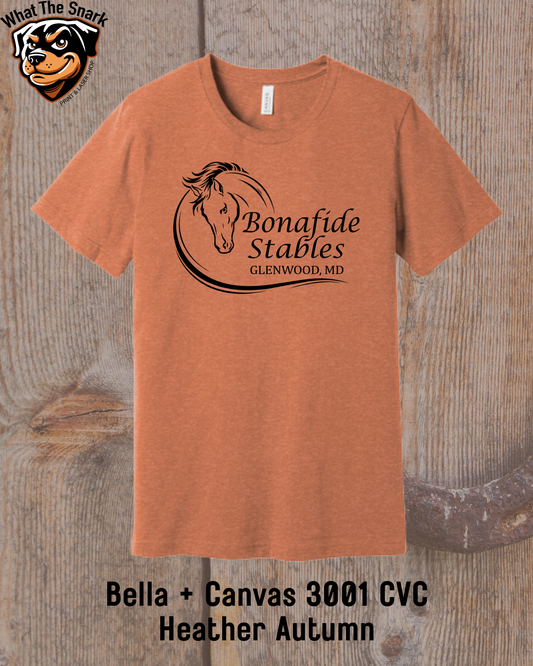 Bonafide Stables Full Logo CVC Tee