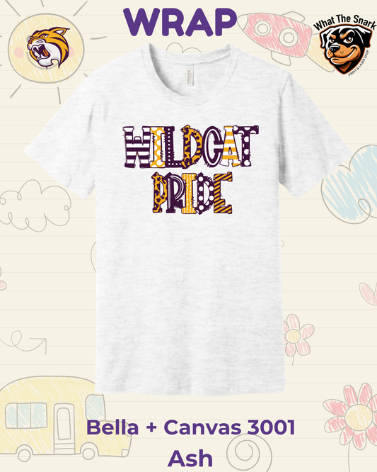 WRAP Wildcat Doodle Tee