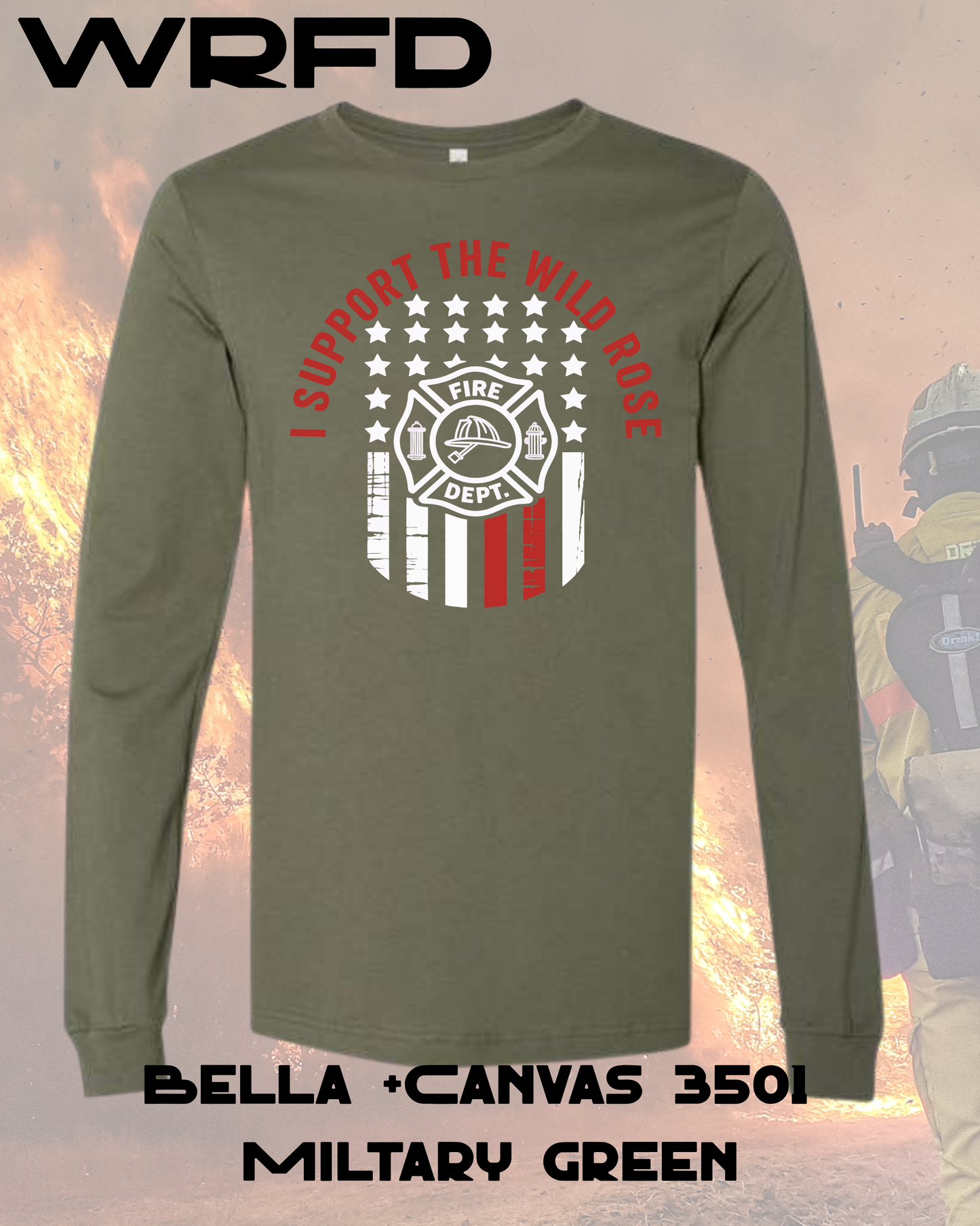 WRFD Supporter Badge Long Sleeve