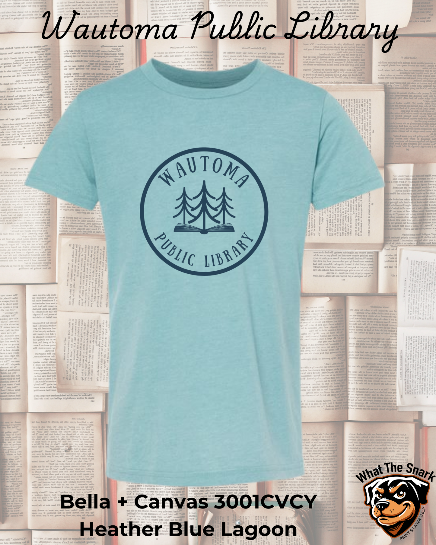 WPL Youth Wautoma Public Library T-shirt