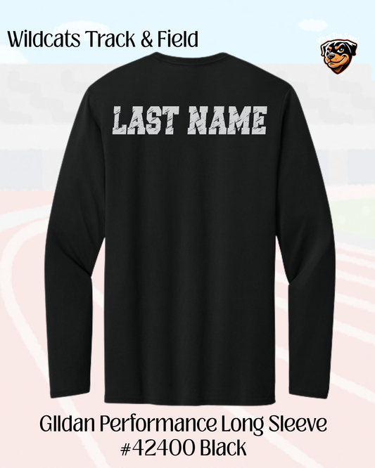 Wild Rose Track and Field Performance Long Sleeve