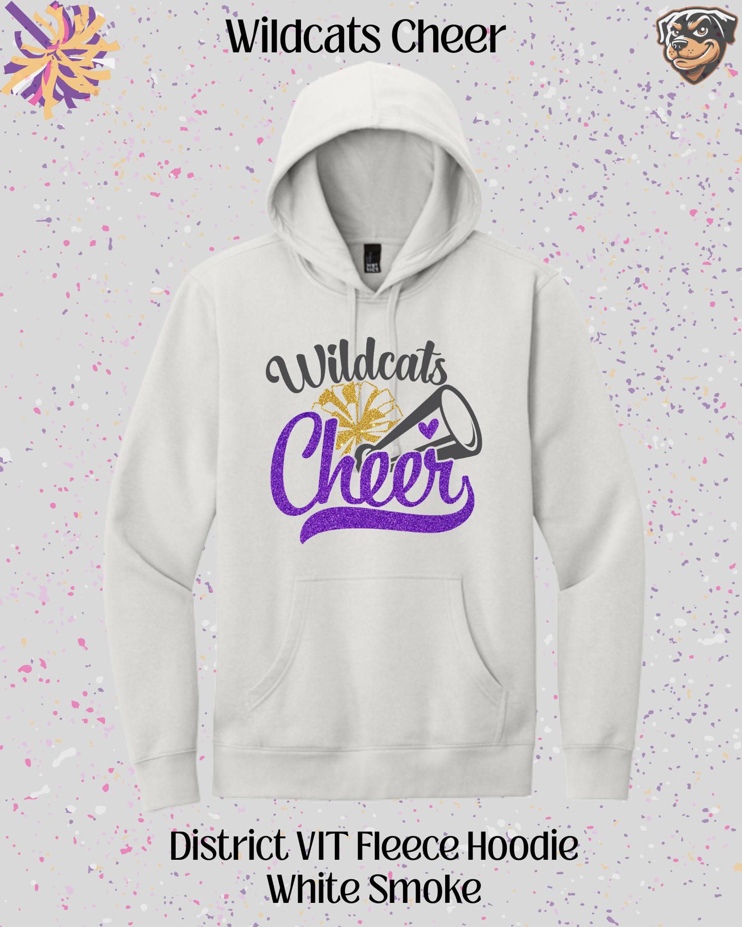 Wildcats Cheer Adult Hoodie