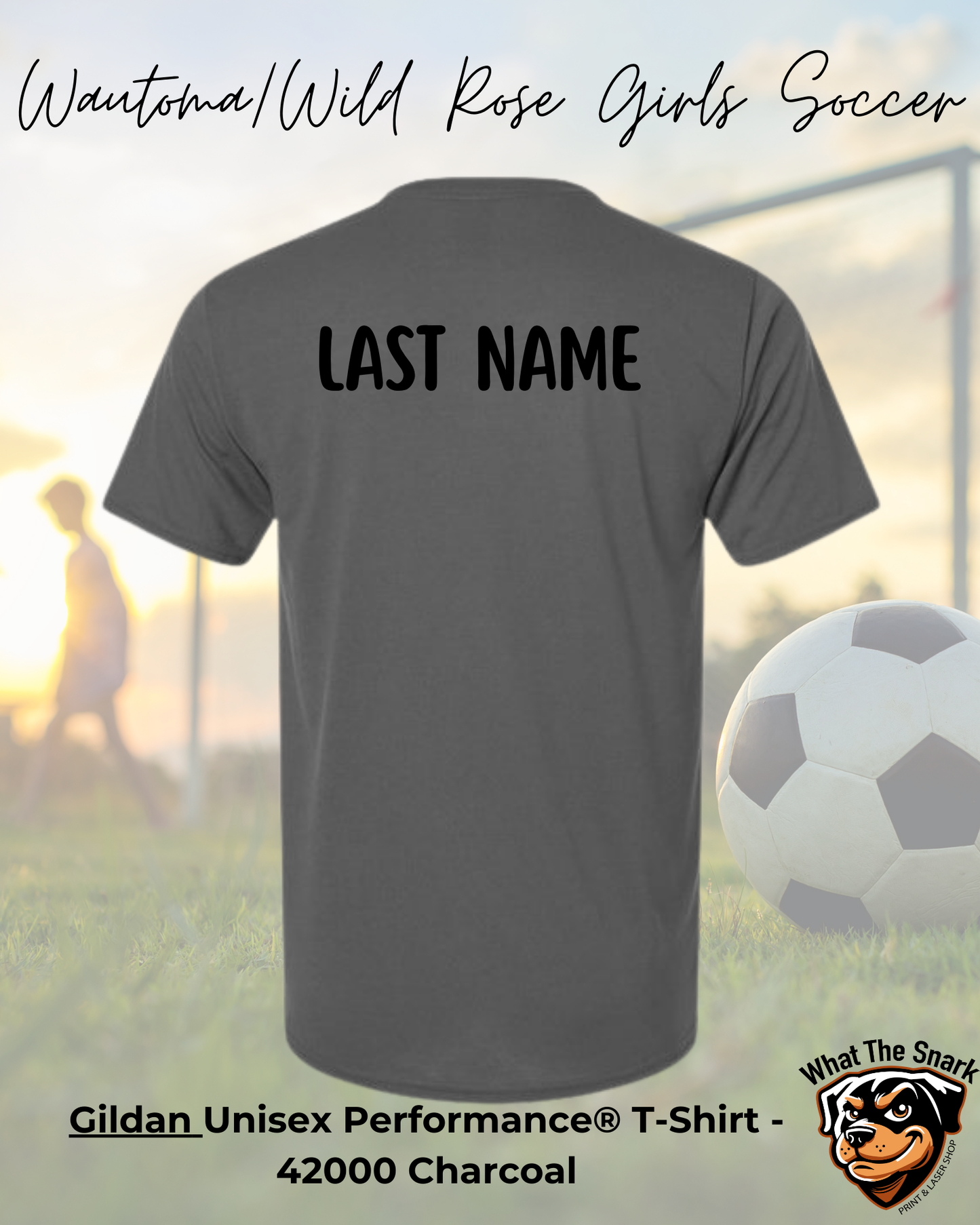 WWR Girls Soccer Performance Tshirt