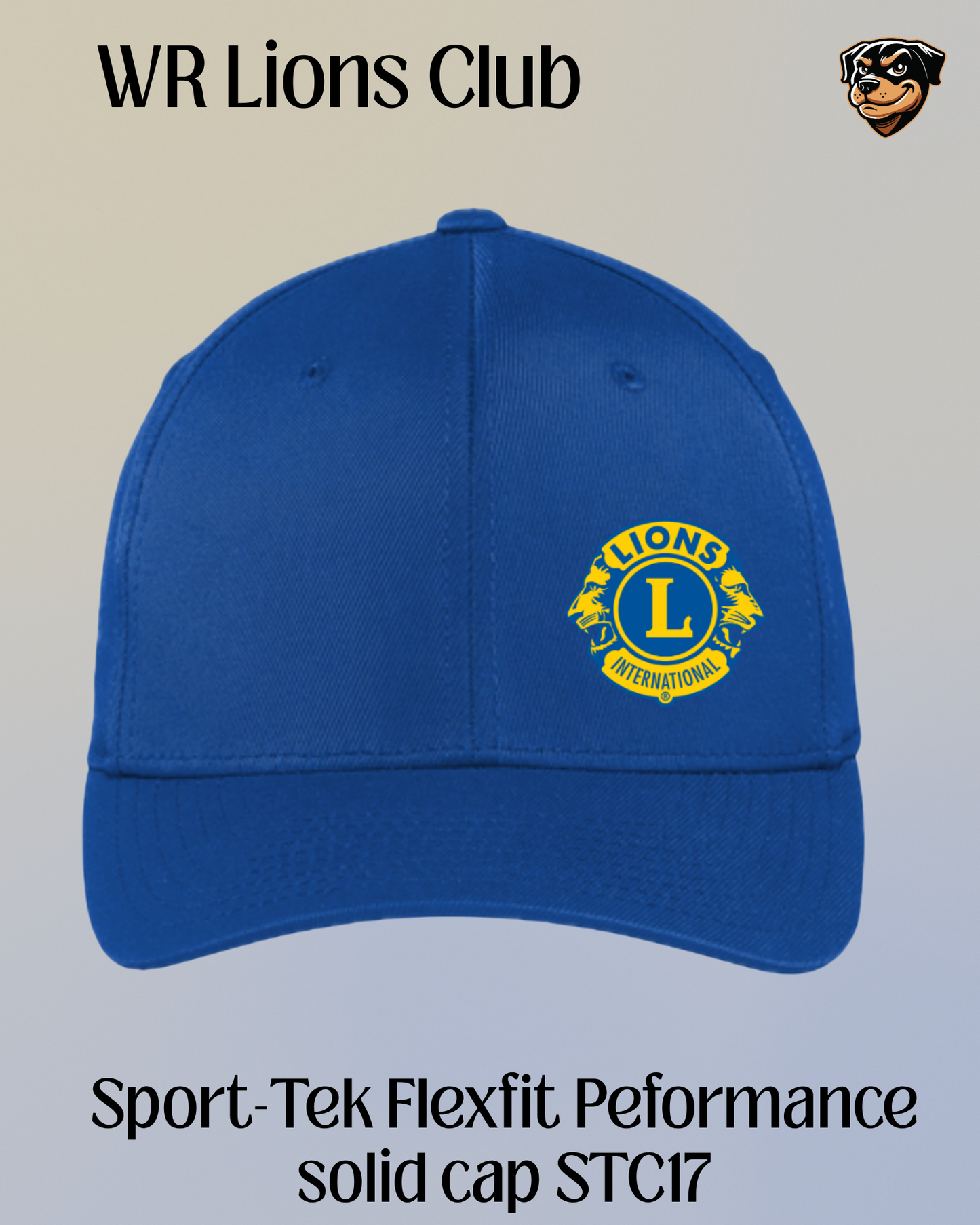 WR Lions Sport-Tek Performance Cap