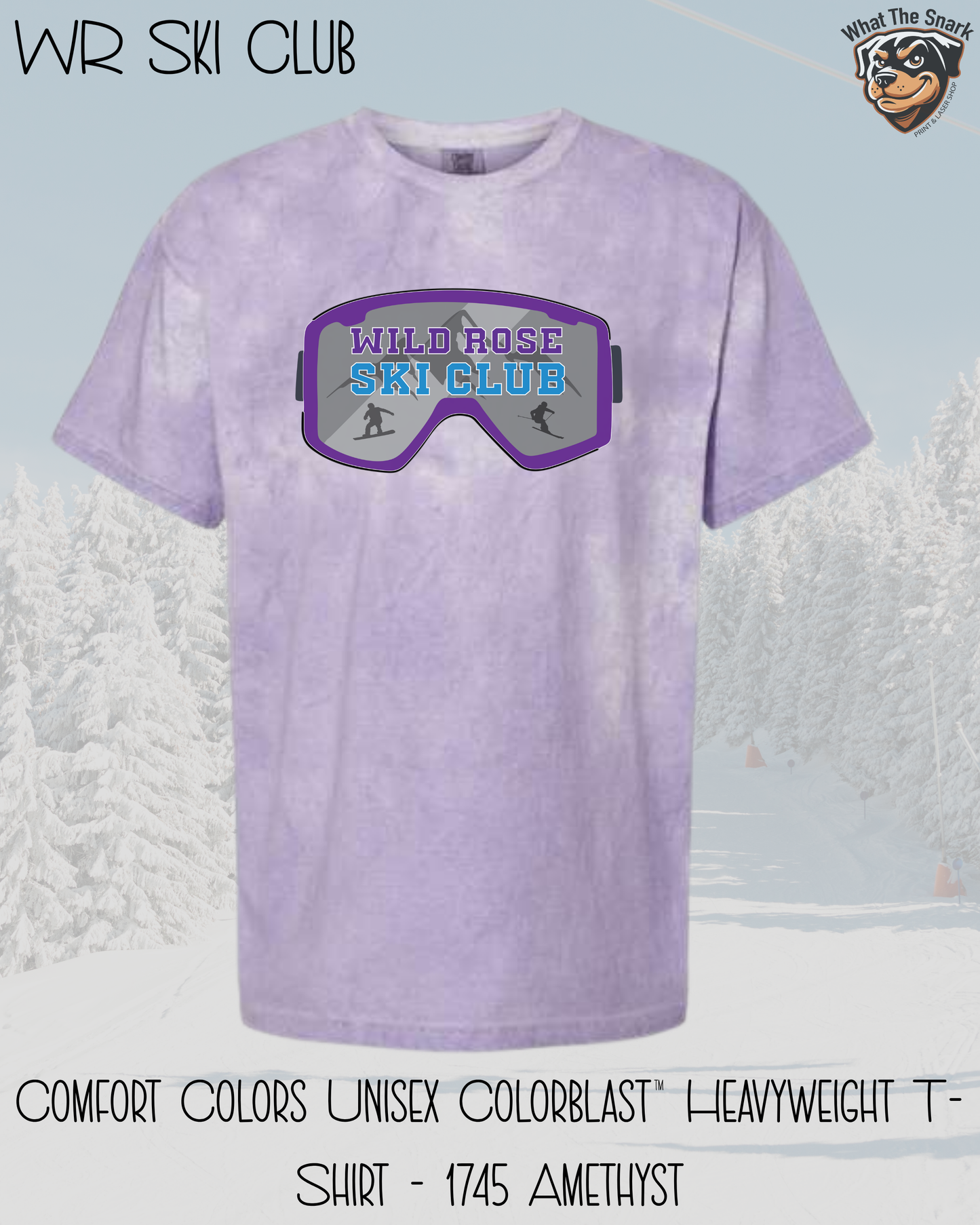 WR Ski Club Adult Goggles Tee