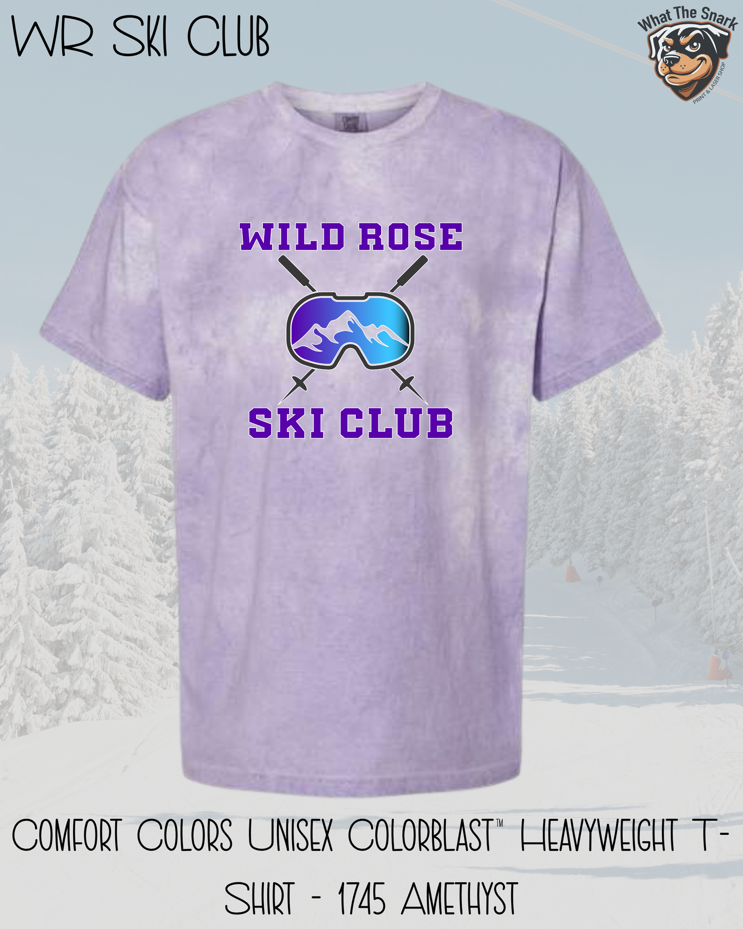 WR Ski Club Logo Adult Tee