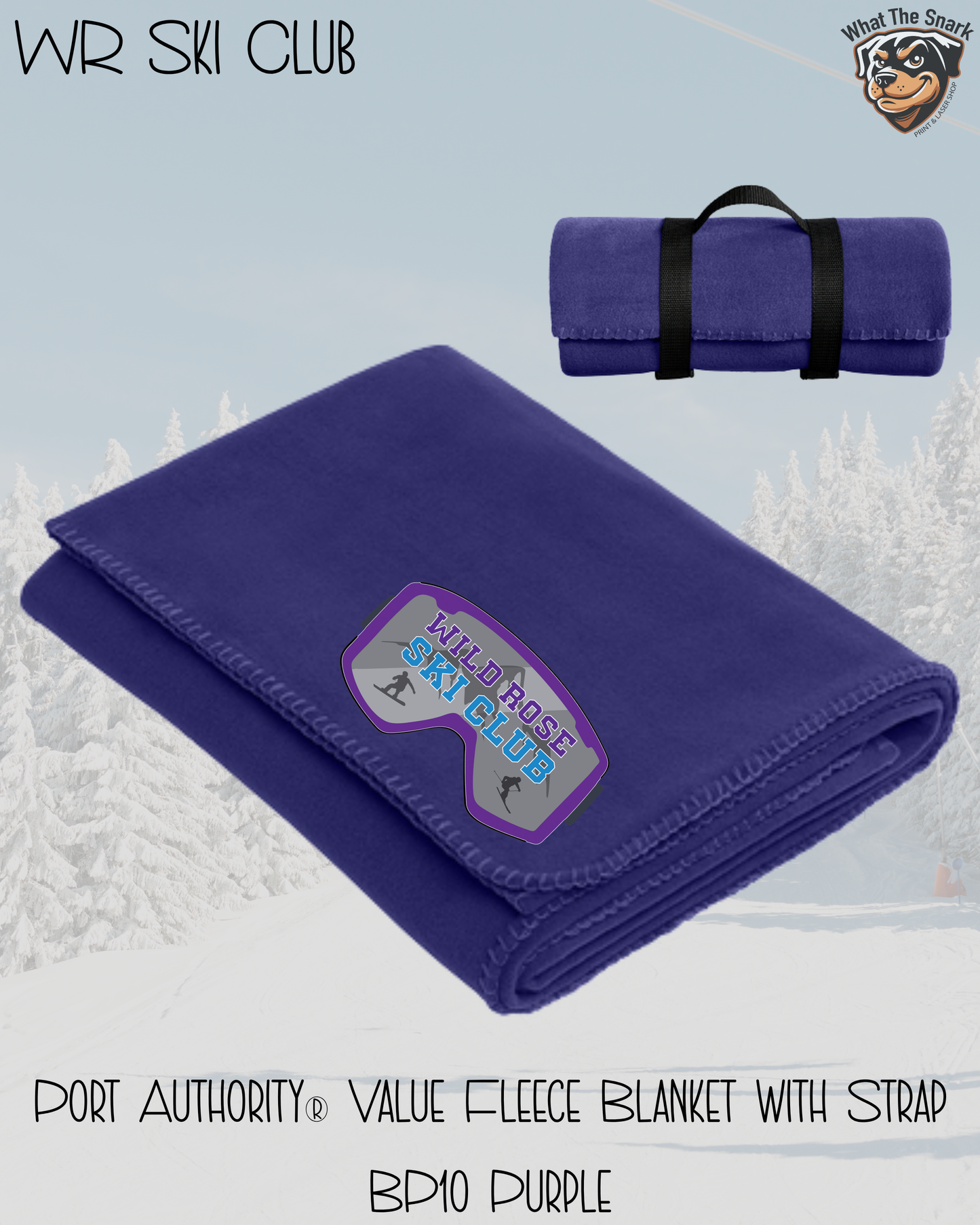 WR Ski Club Blanket