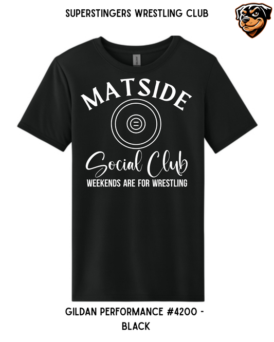 Super Stingers Matside Social Club Performance Tee