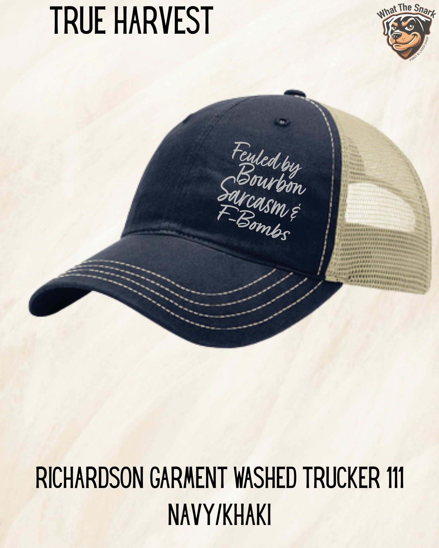 TH Fueled By Bourbon, Sarcasm & F Bombs Hat