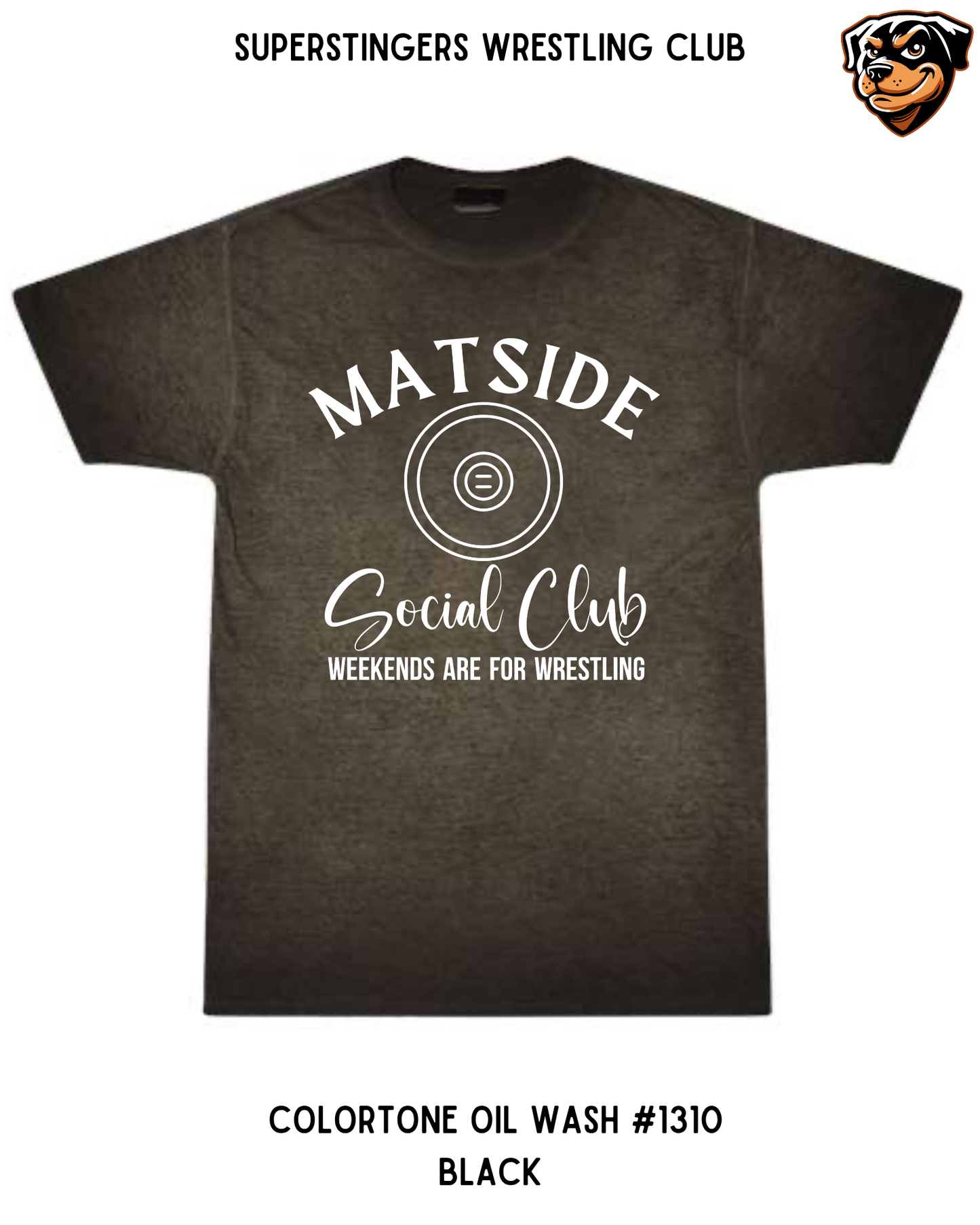 Super Stingers Matside Social Club Tie-Dye Tee