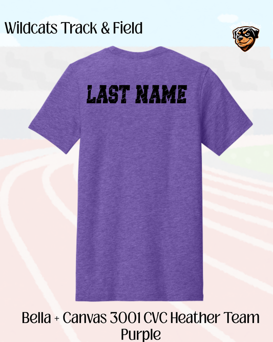 WR Run. Jump. Throw. Repeat. Cotton Tee