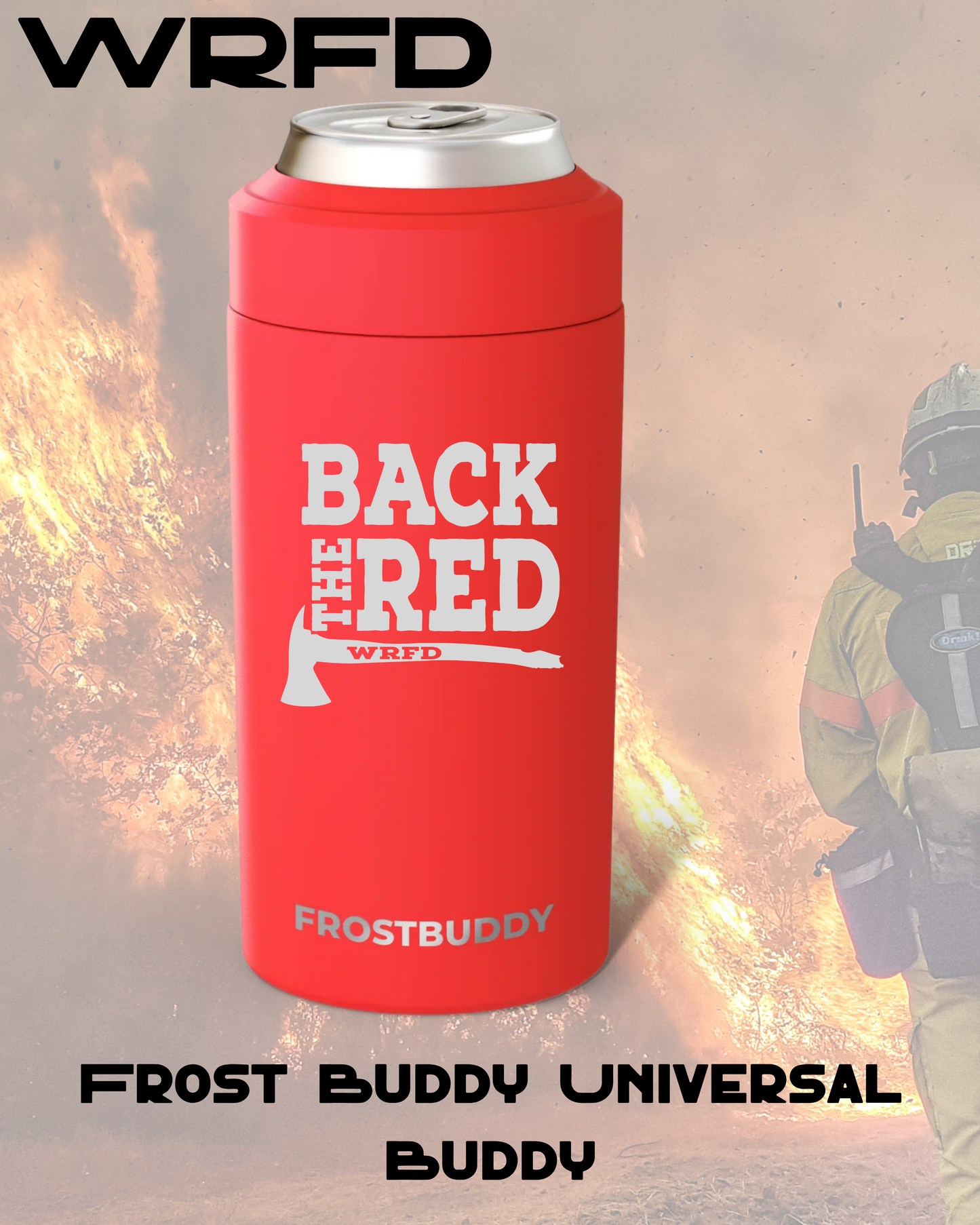 Back The Red WRFD Universal Buddy
