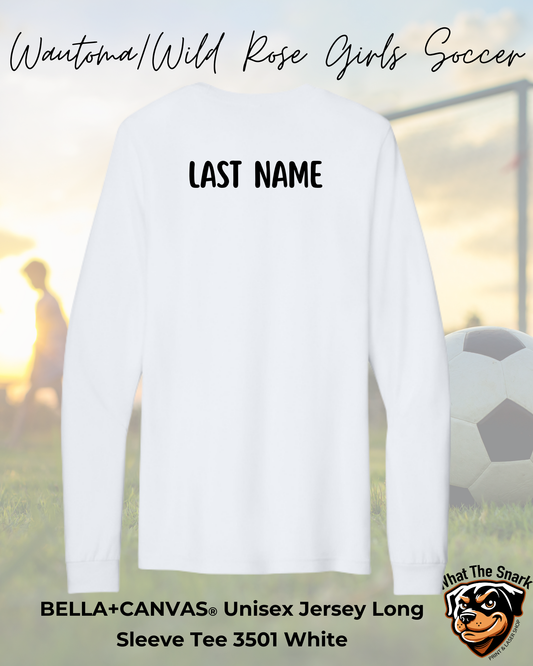 WWR Girls Soccer Dad Inspirational Long Sleeve