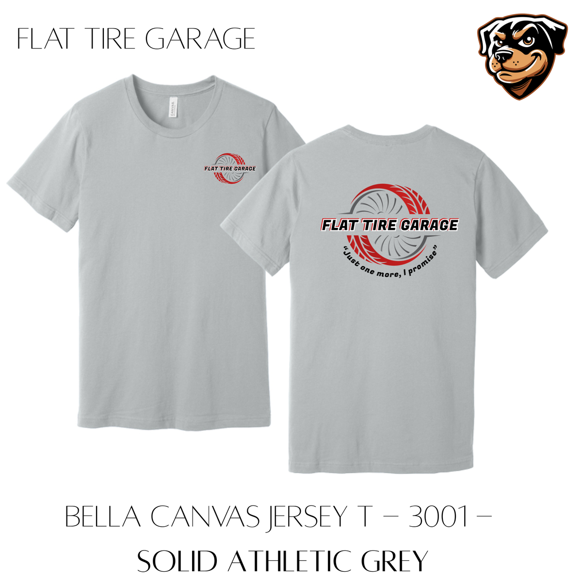 Flat Tire Garage Cotton Tee