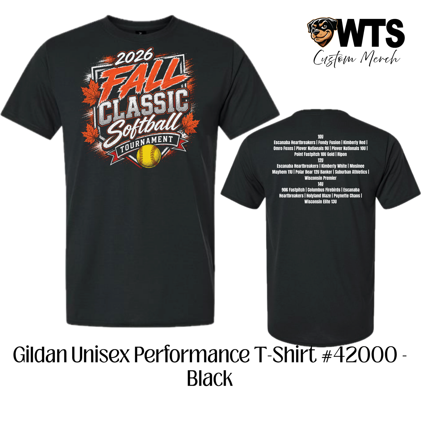 Fall Classic Performance Tournament Tee