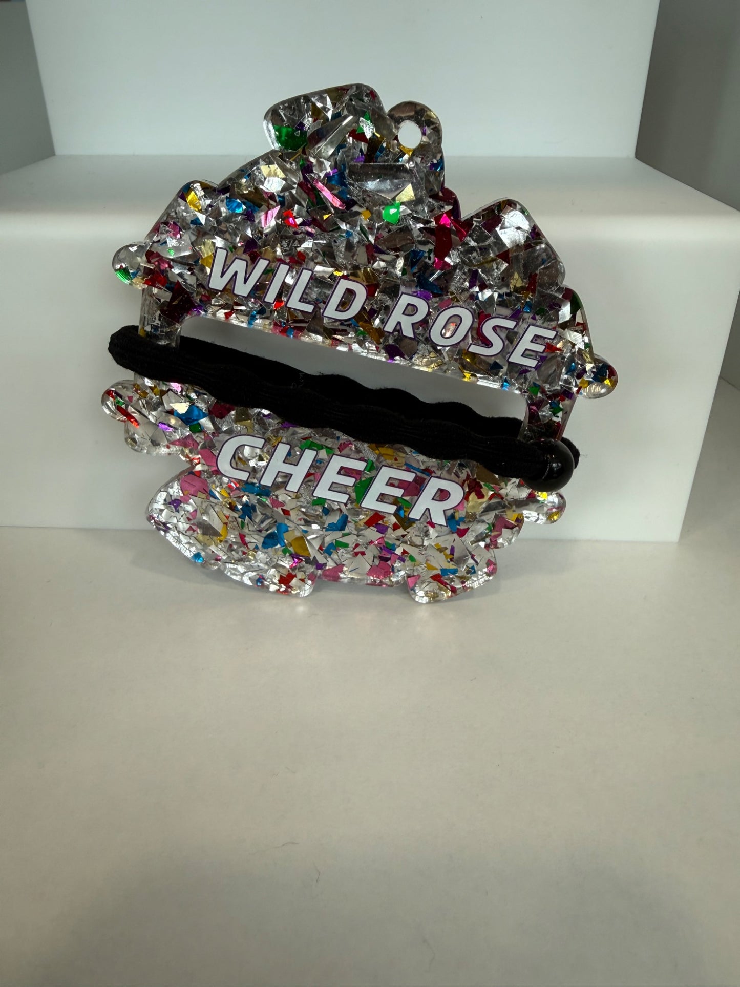 Wildcats Cheer Hair Tie Holder Key Chain