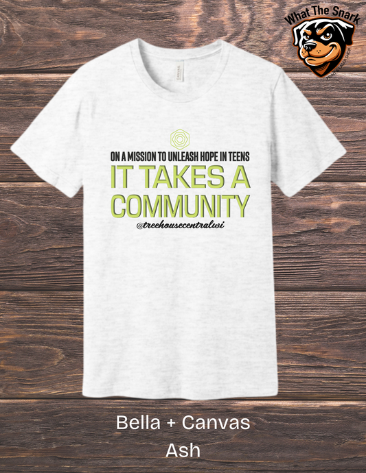 Treehouse It Takes a Community Tee