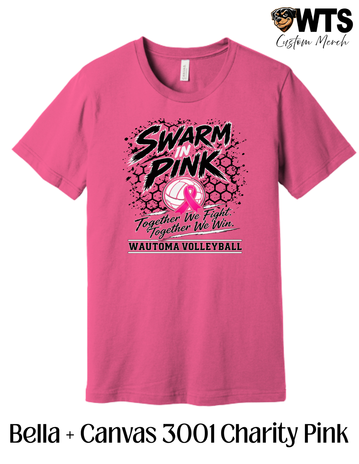 Wautoma Volleyball Bella + Canvas Tee