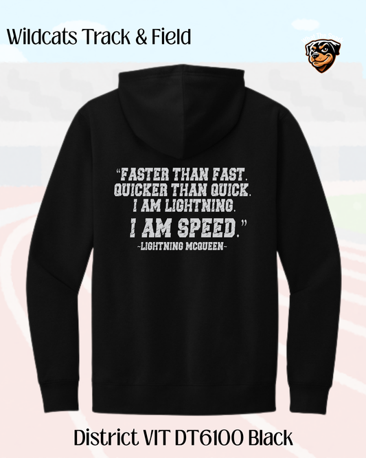 WR Run. Jump. Throw. Repeat Hoodie