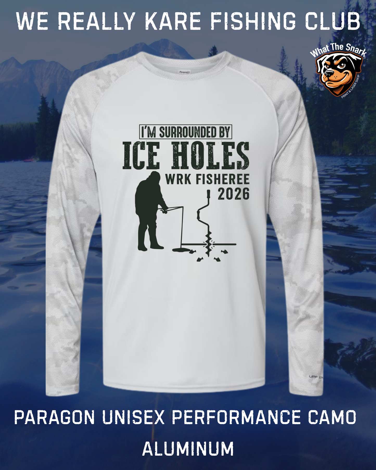 WRK Iceholes Everywhere Long Sleeve Performance Tee