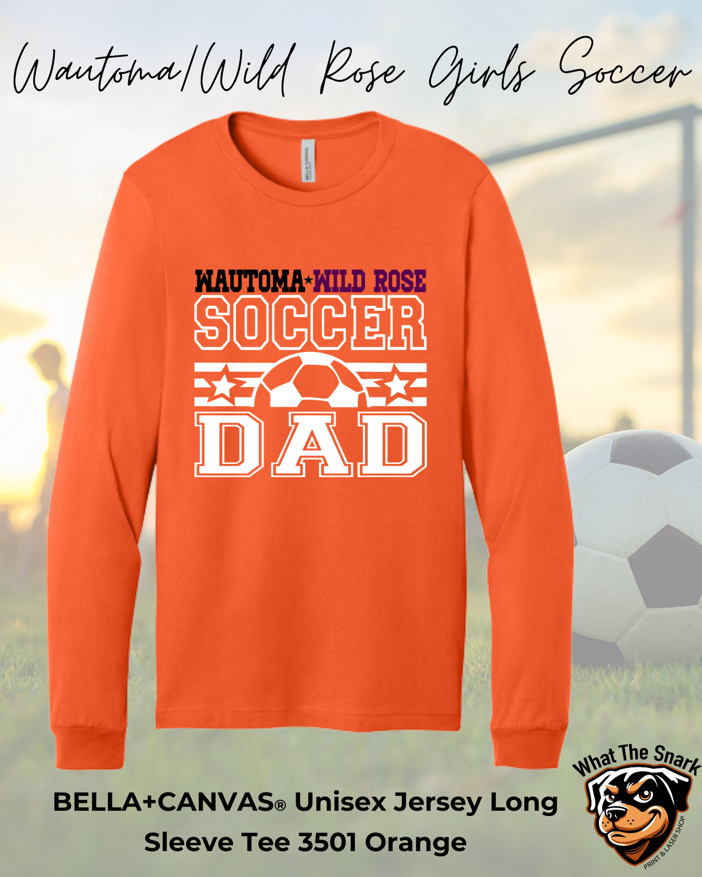 WWR Girls Soccer Dad Classic Long Sleeve