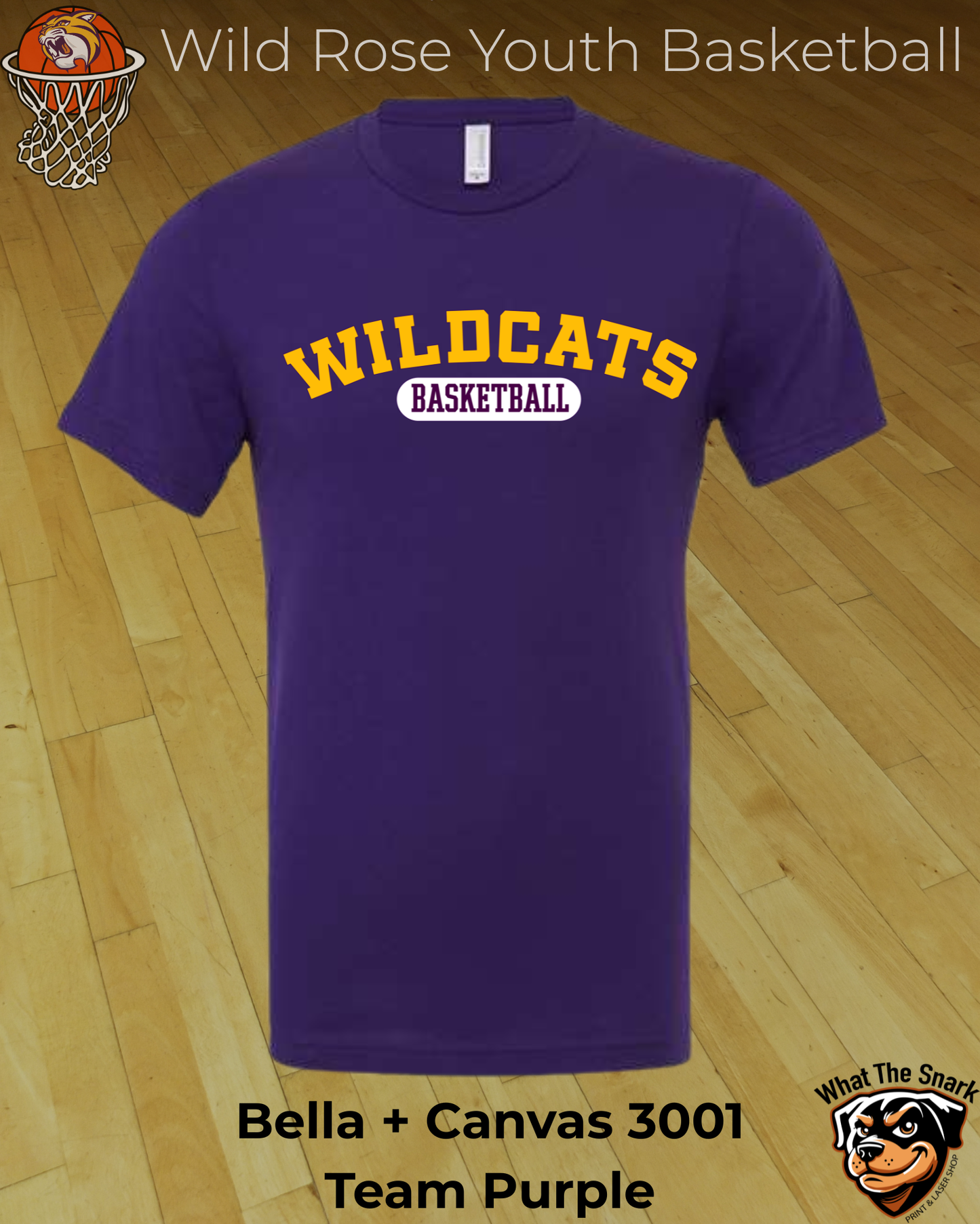 Wildcat  Basketball Classic Arch Tee