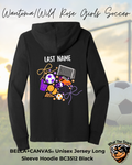 WWR Girls Soccer Full Back Lightweight Hoodie