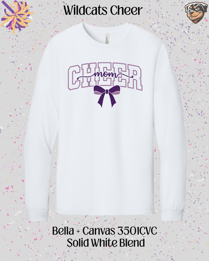 Wildcats Cheer Mom Long Sleeve