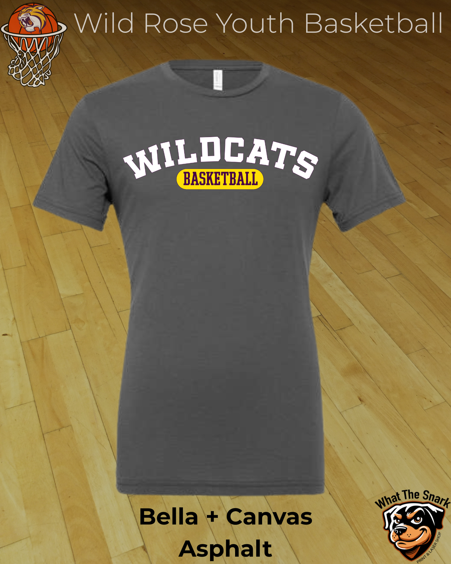 Wildcat  Basketball Classic Arch Tee