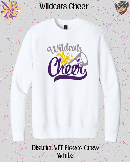 Wildcats Cheer Adult Crew Neck