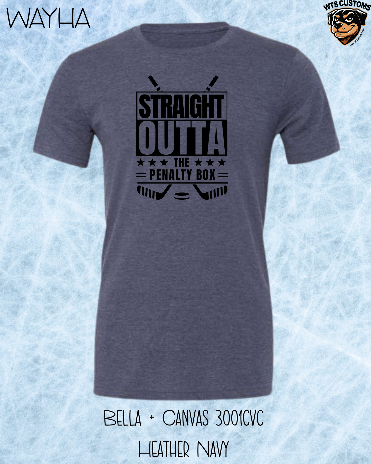 WAYHA Straight Outta the Penalty Box Tee