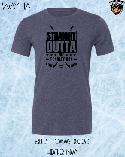 WAYHA Straight Outta the Penalty Box Tee