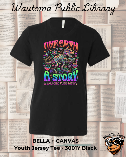 WPL Unearth a Story Kids Tee