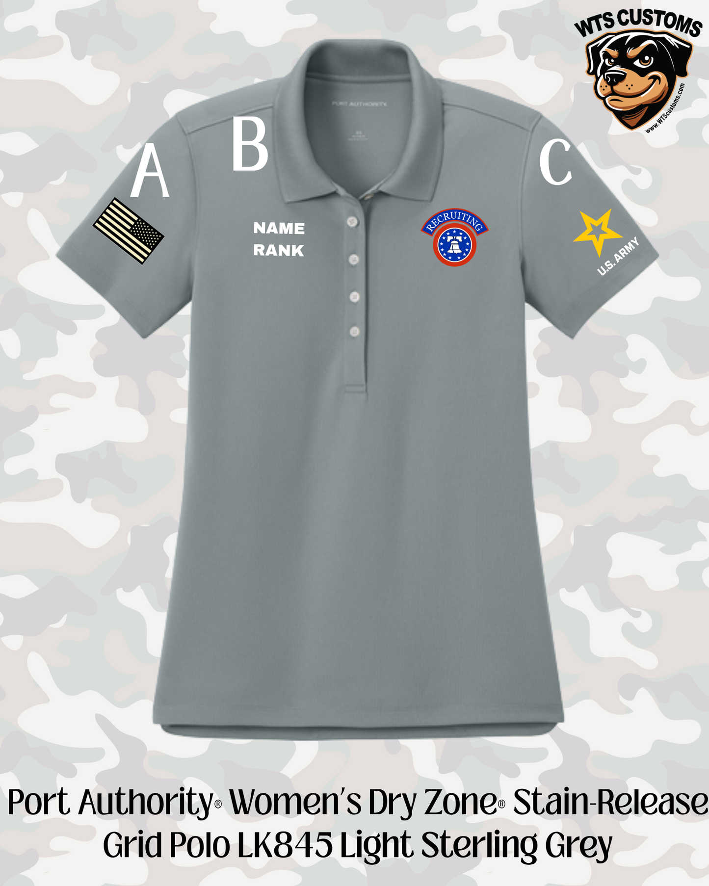 Recruiting Port Authority Womens Polo