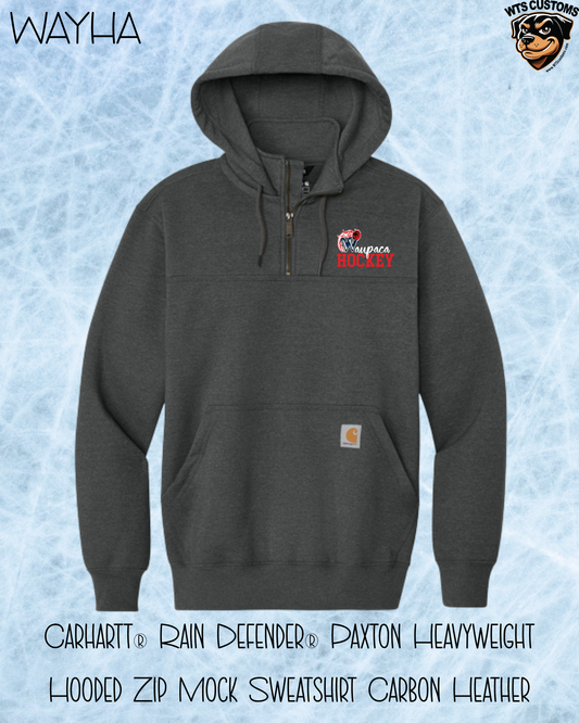 WAYHA Carhartt Heavyweight Hoodied Mockneck Sweatshirt
