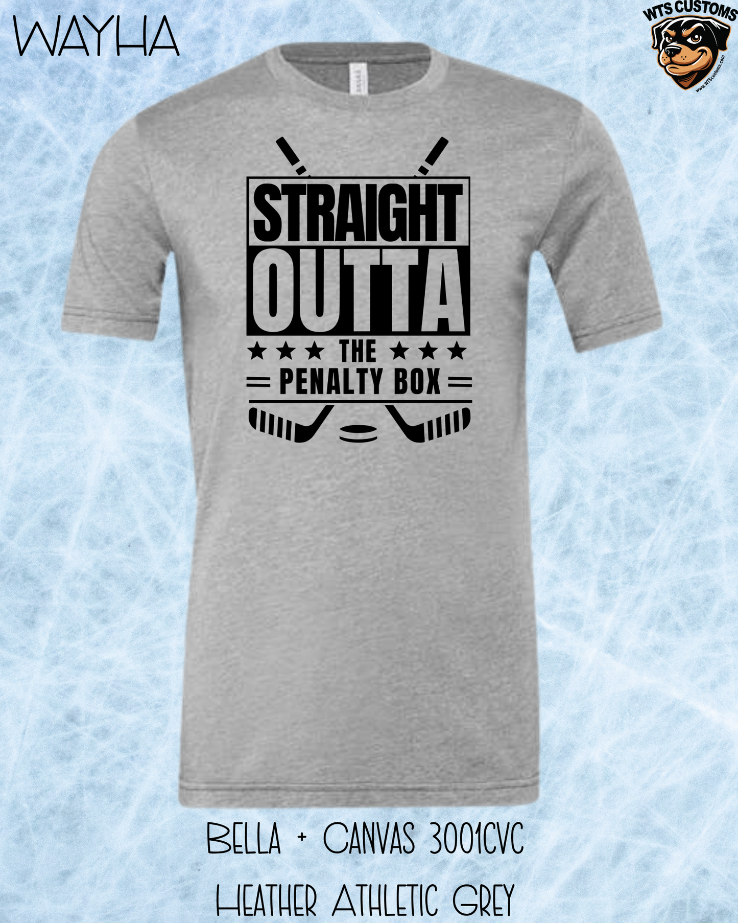 WAYHA Straight Outta the Penalty Box Tee