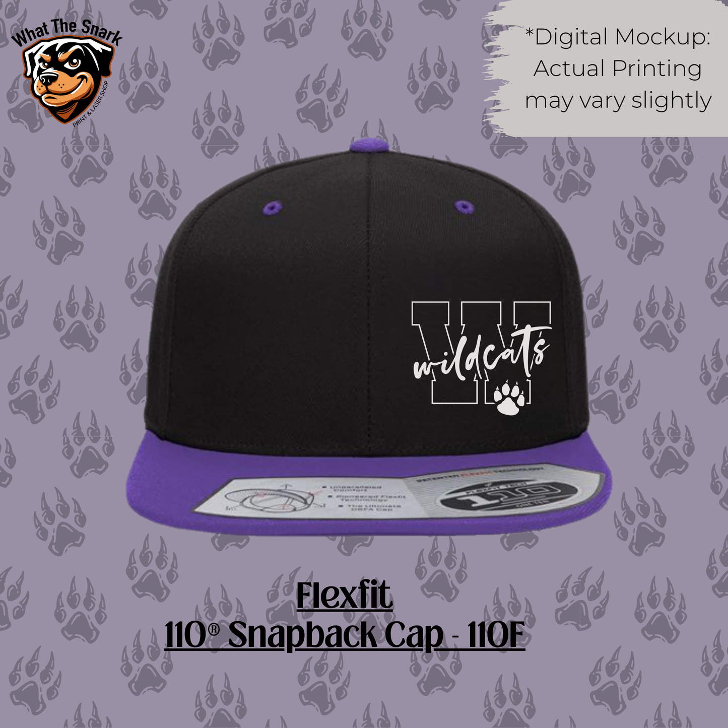 Wildcats Varsity W Flexfit Snapback