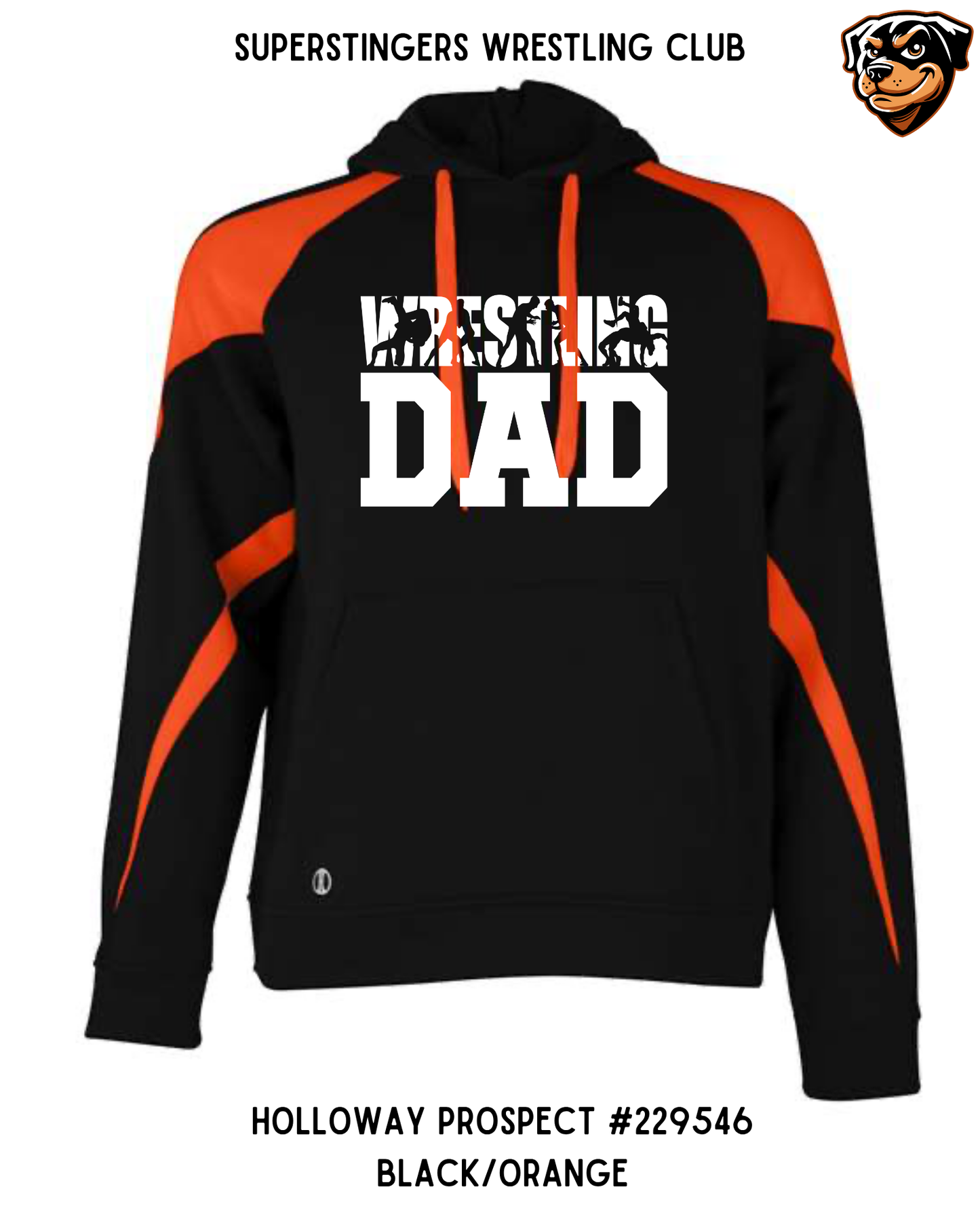 Super Stingers Wrestling DAD Hoodies