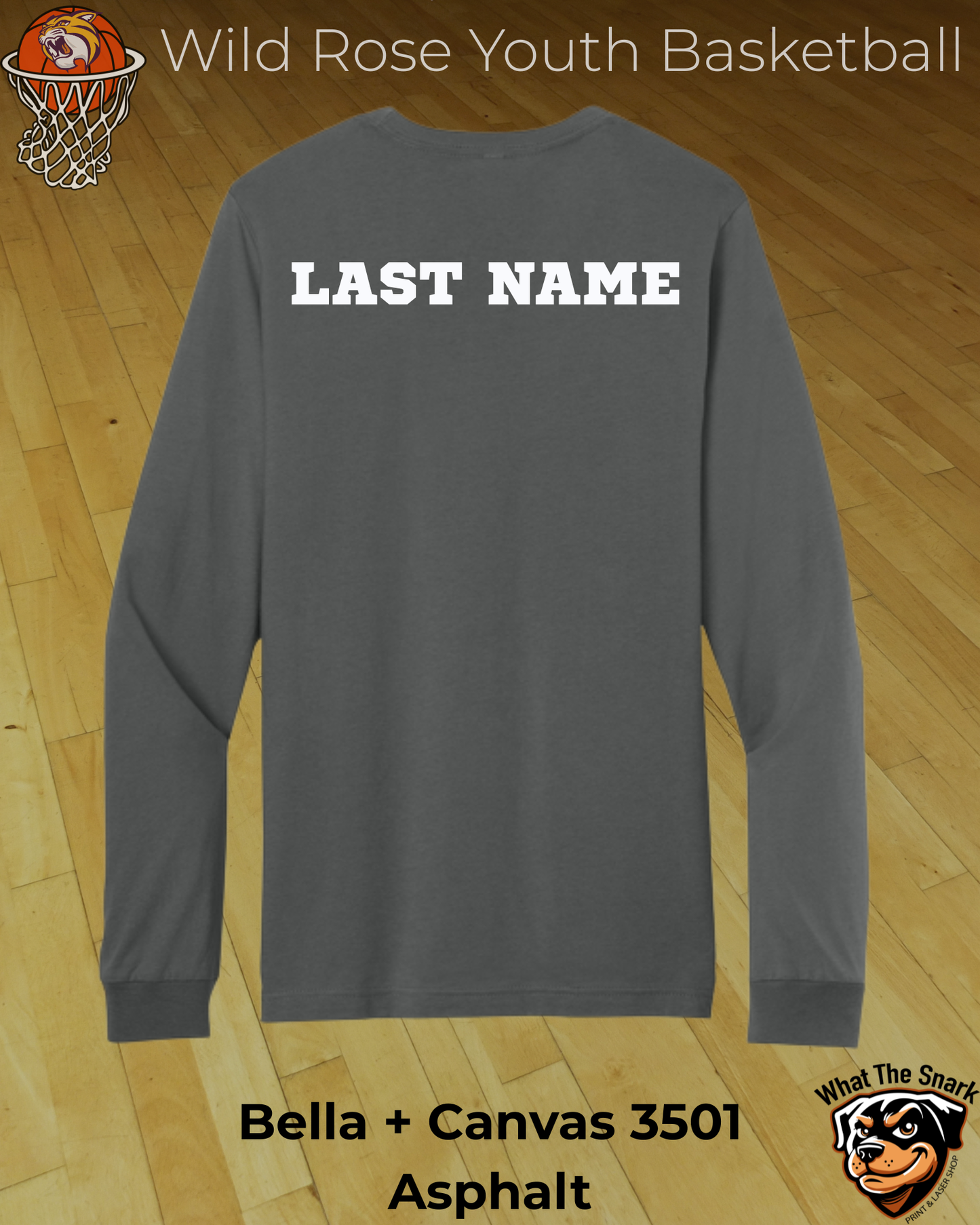 Wildcat Basketball Classic Arch Long Sleeve