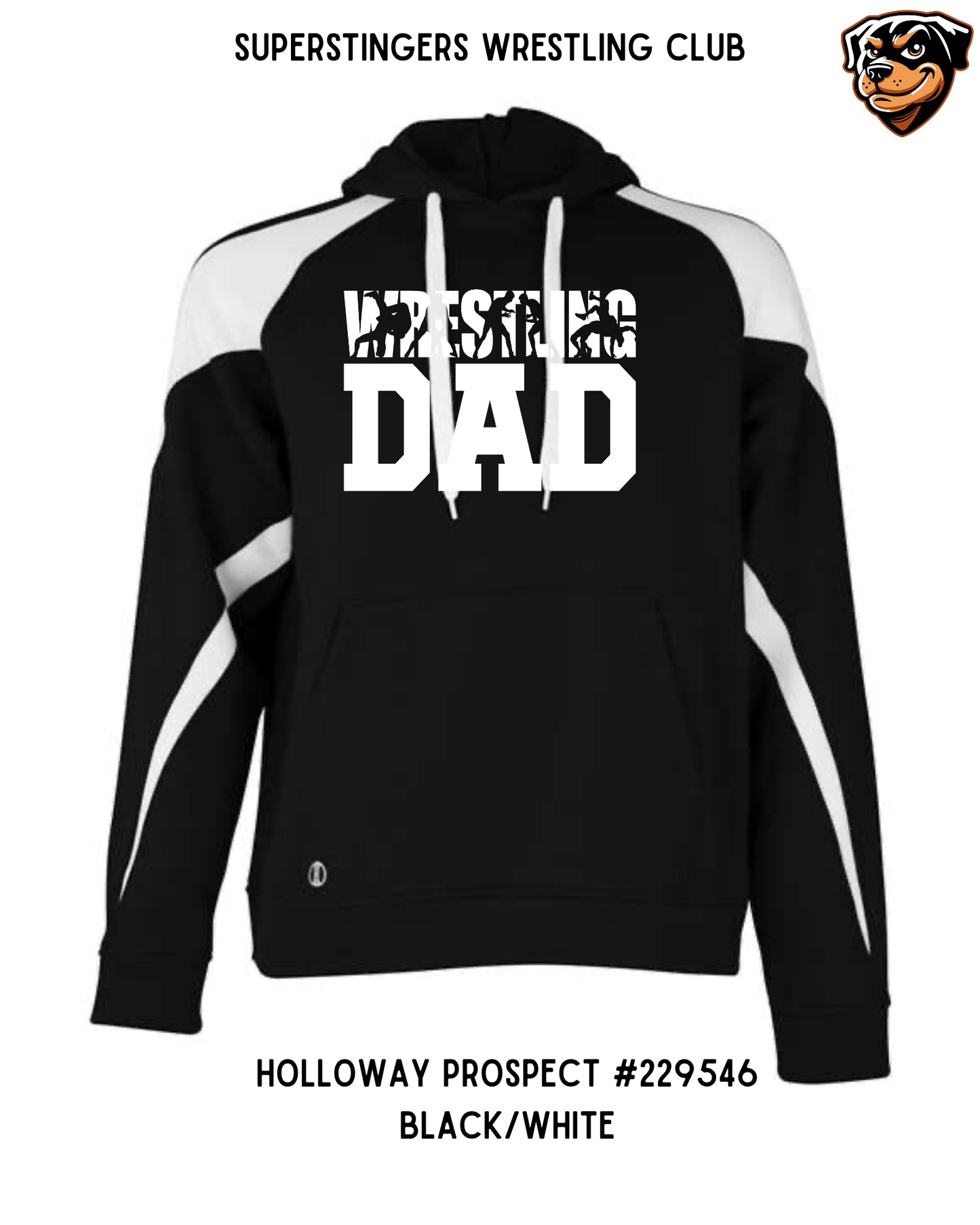 Super Stingers Wrestling DAD Hoodies