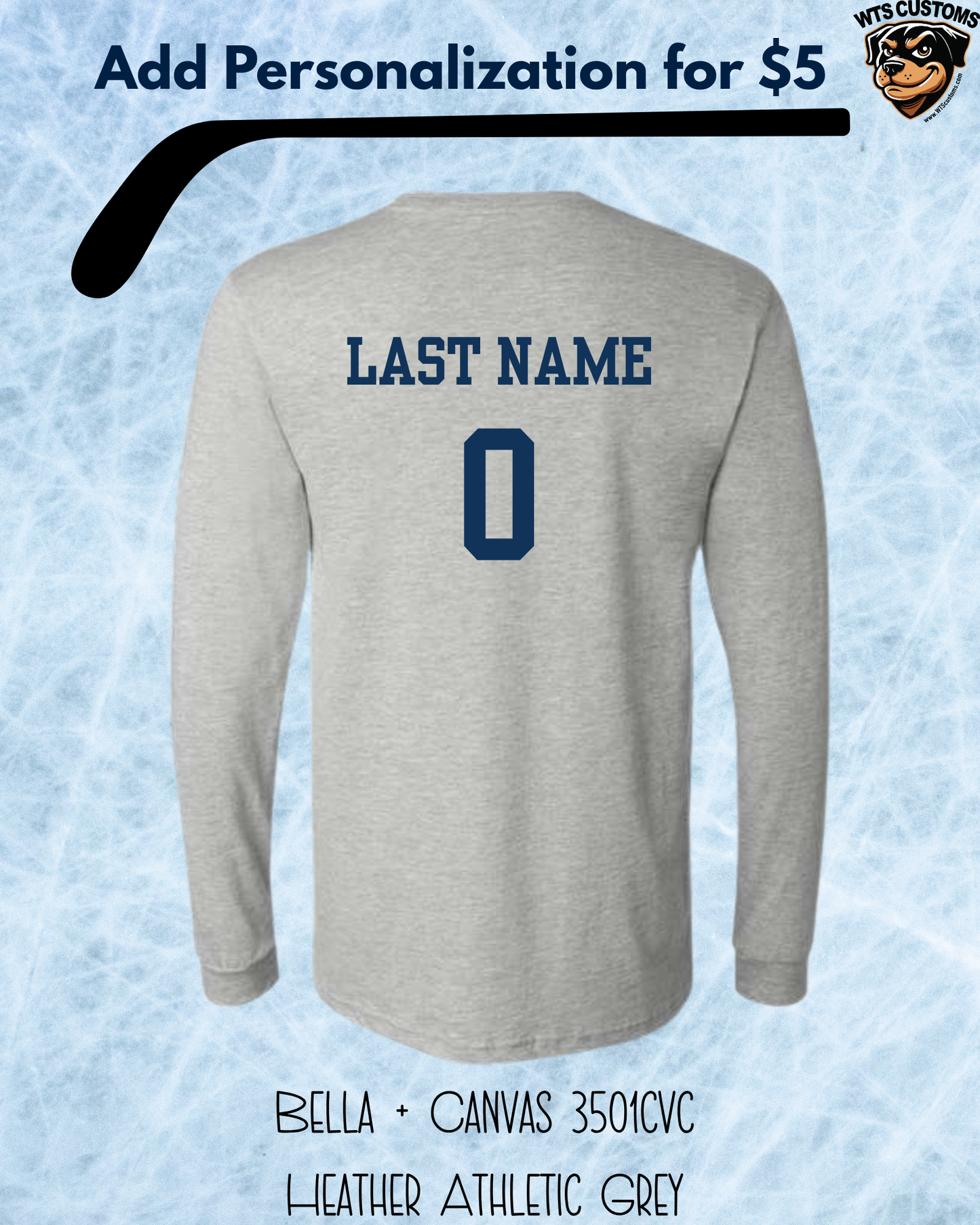 WAYHA Straight Outta the Penalty Box Long Sleeve