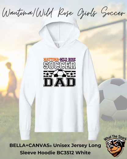 WWR Girls Soccer Dad classic lightweight Hoodie