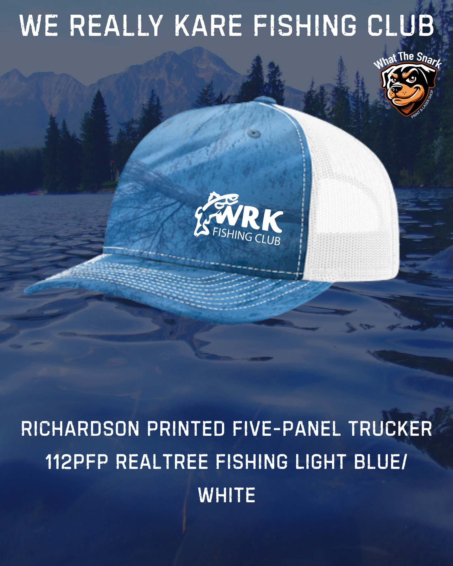 WRK Printed Trucker Hat