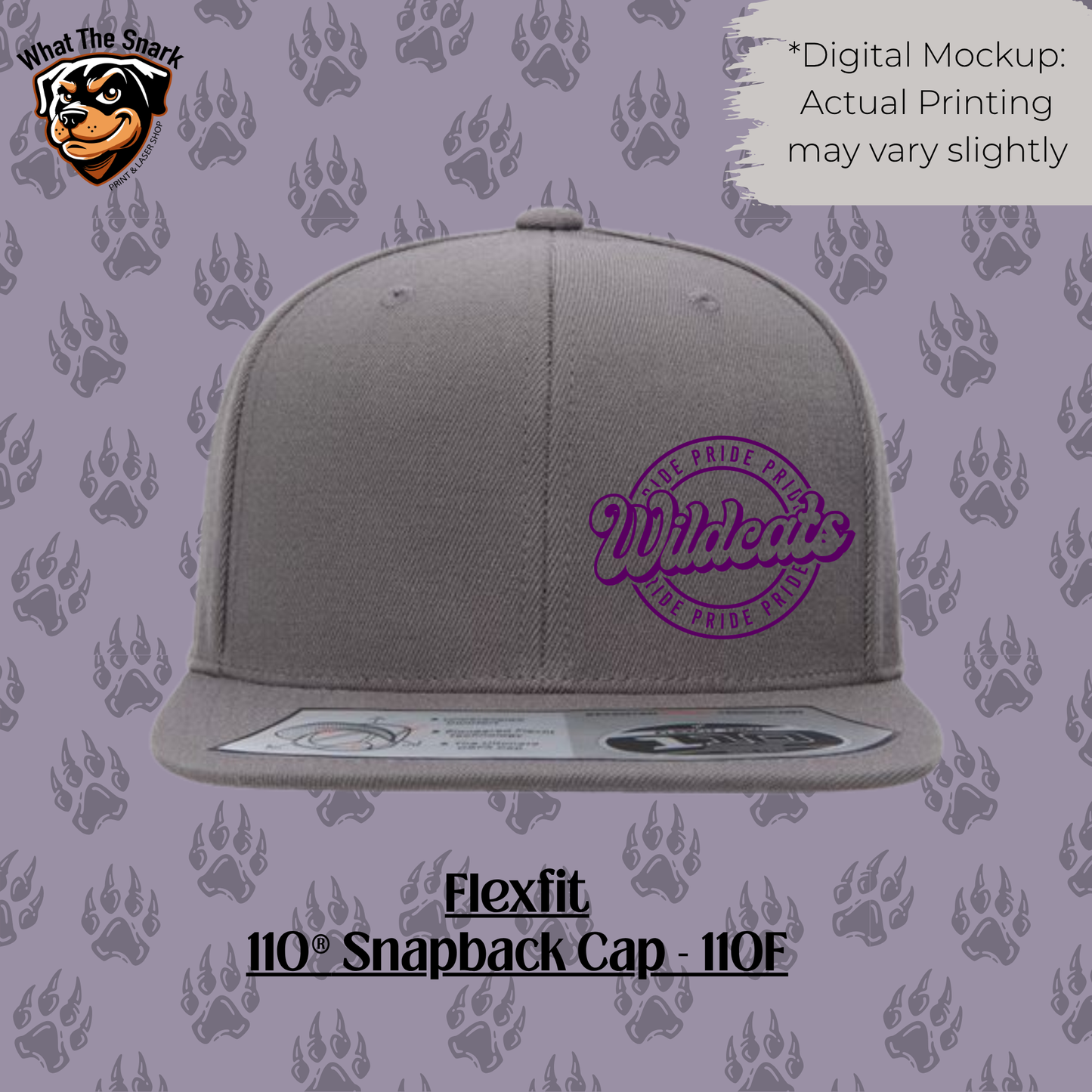 Wildcats Pride Flexfit Snapback