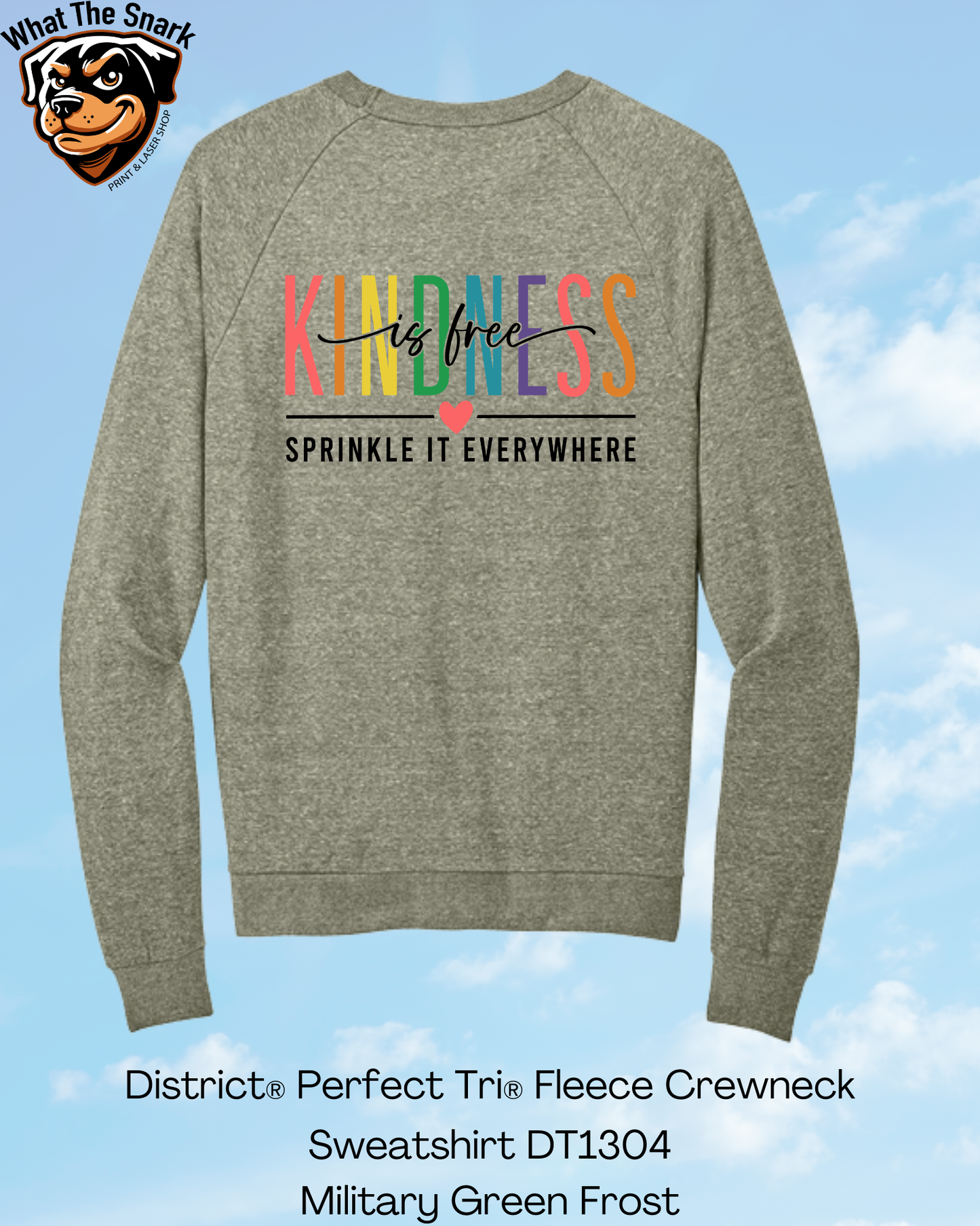 Kindness is Free Crew Neck